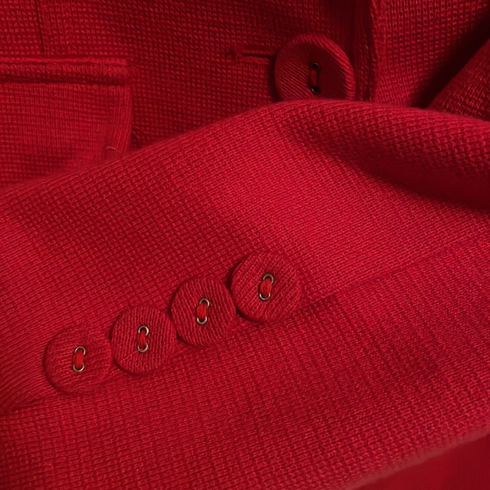 Twenty One Red Blazer- Large - Picture 3 of 3